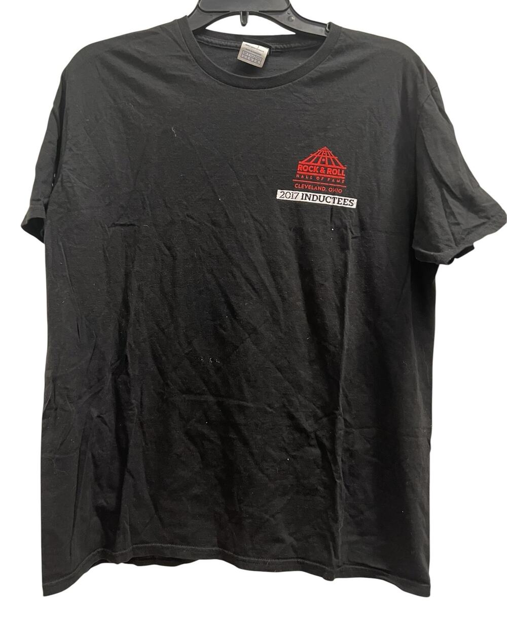 2017 Rock and Roll Hall of Fame inductees Black tee SZ L